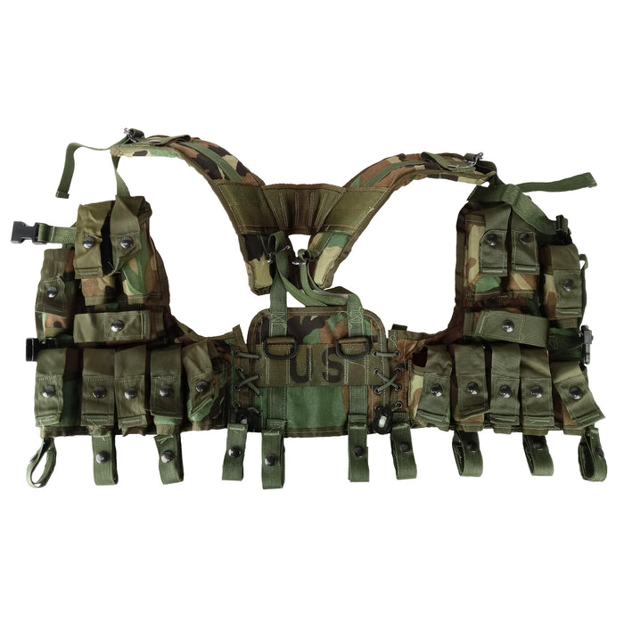 USGI Woodland Grenade Load Bearing Vest - US Army Surplus - Combat Vests