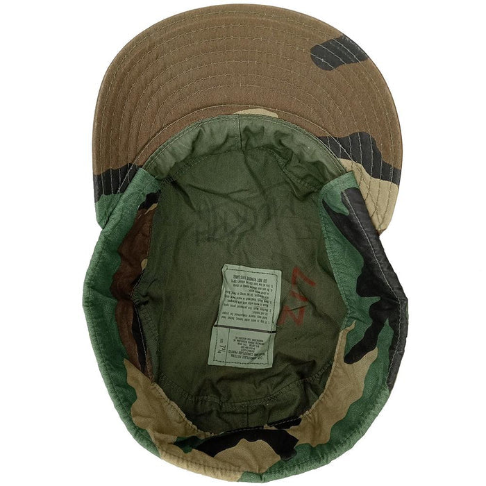 USGI Woodland Patrol Cap w/ Flaps - US Army Surplus - Caps