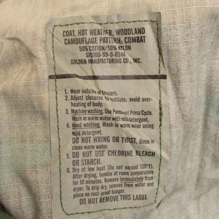 USGI Woodland Ripstop Shirt - Value Grade - US Army Surplus - Field Shirts