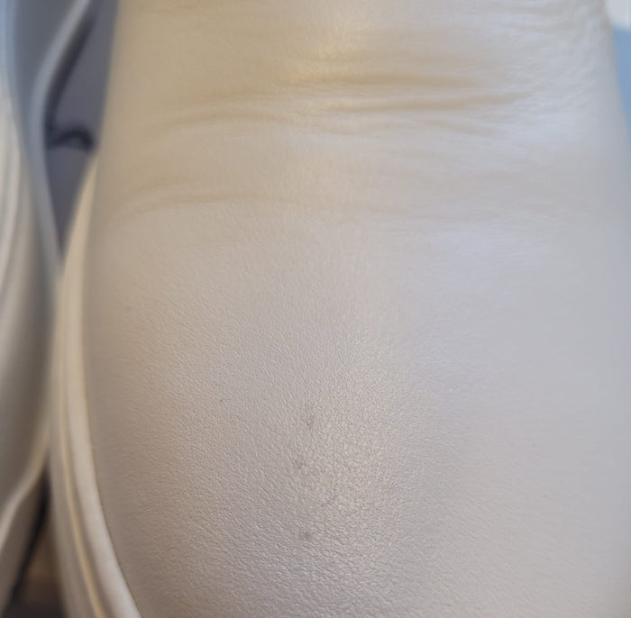 VAGABOND 'Judy' White Leather Slip-On Platform Flatform Trainers Sneakers - In Box - Great Used Condition