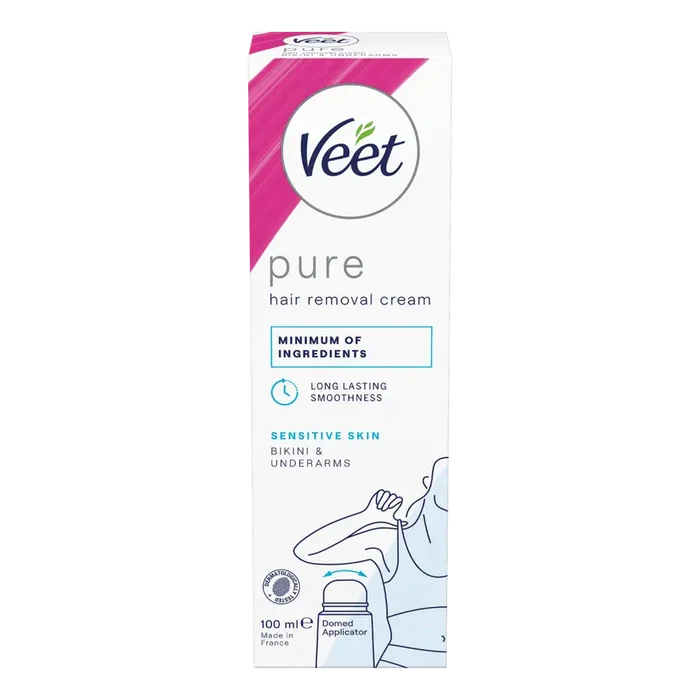 Veet Pure hårfjerningskrem bikini & armhuler sensitiv hud