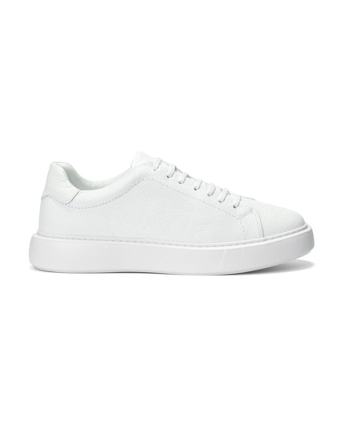 Men’s Vero White genuine calf leather sneakers