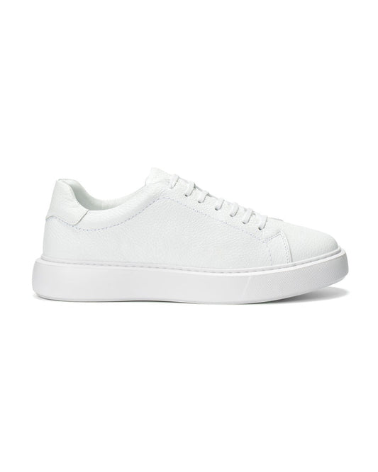 Men’s Vero White genuine calf leather sneakers