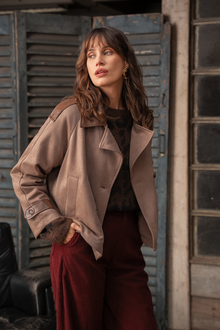 Veste Esmée - Taupe