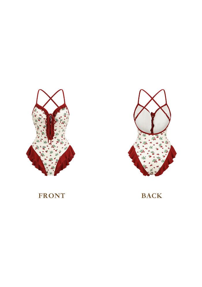 Vibrant Strawberry Bodysuit