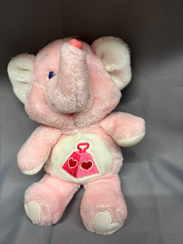 Vintage Original 1980's Care Bear Cousin 12" Lotsa Heart Plush Pre-love