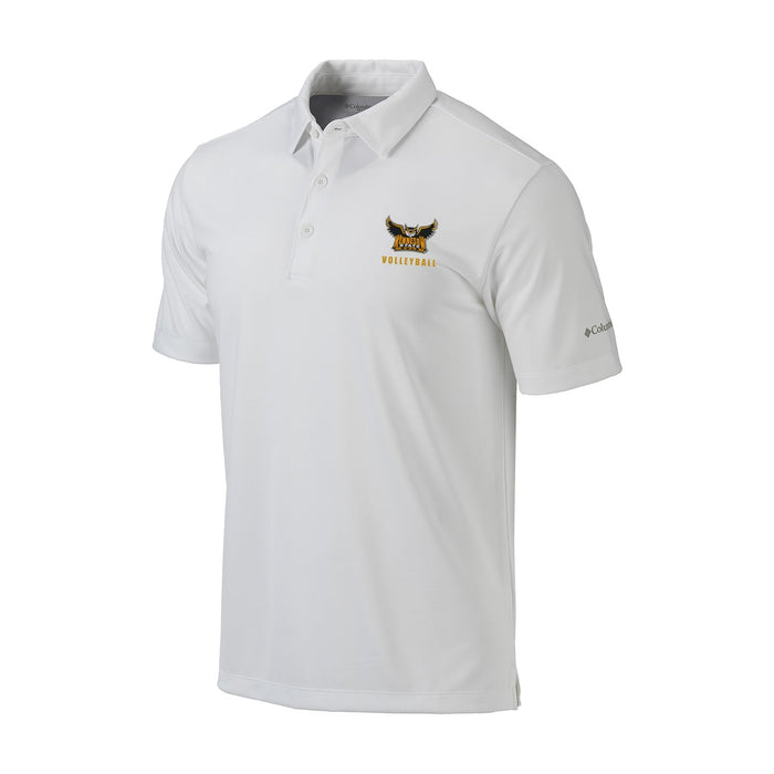 VOLLEYBALL : Men's Omni-Wick Drive Polo - White