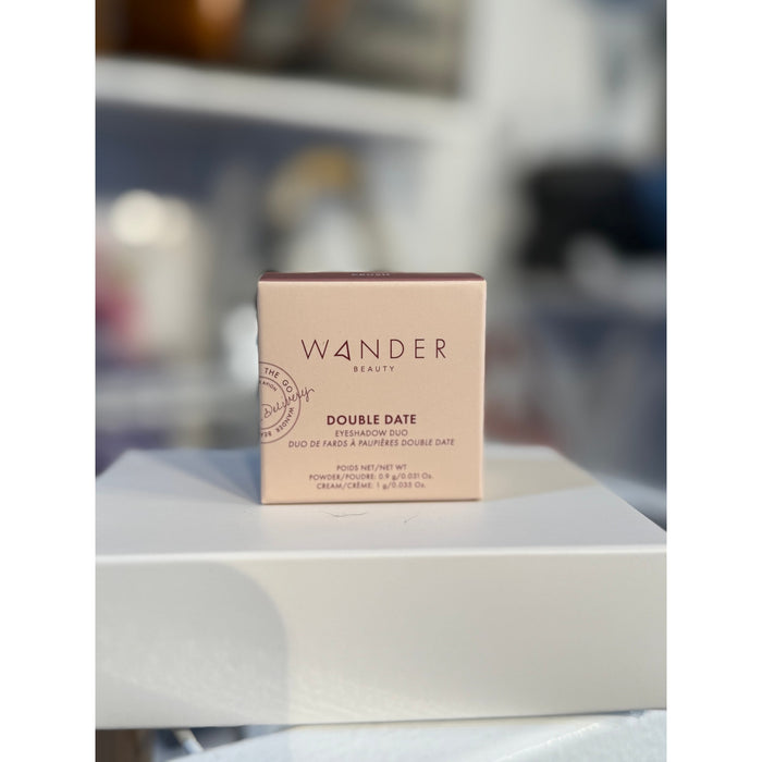 Wander Beauty Cream Eye Shadow+Radiant Powder Shadow DOUBLE DATE EYE SHADOW DUO