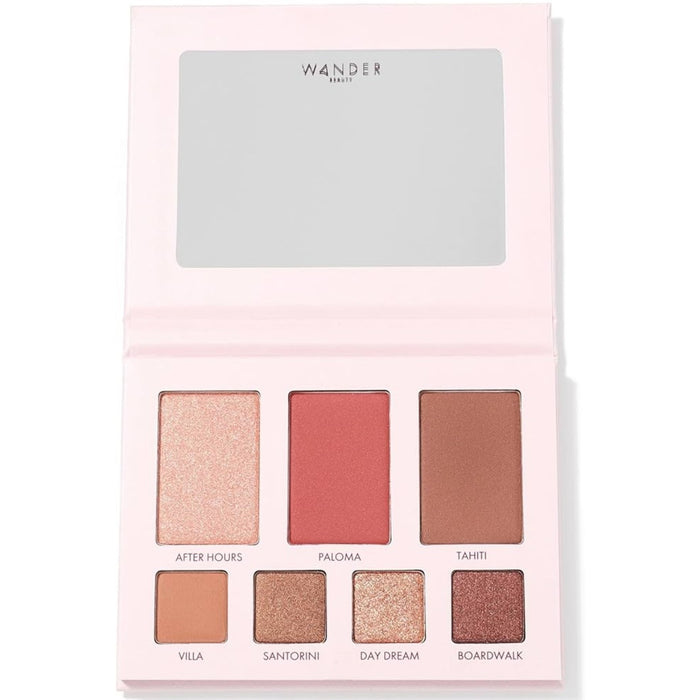 Wander Beauty Getaway Eye & Face Palette - Island Hop - Full Face Makeup Palette