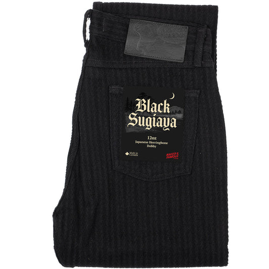 Weird Guy - Black Sugiaya by Naked & Famous Denim
