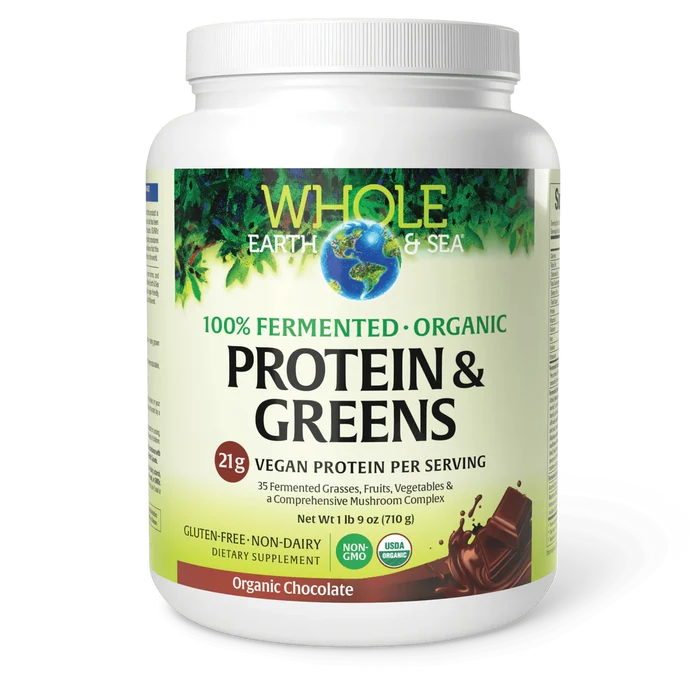 Whole Earth & Sea: Fermented Organic Protein & Greens