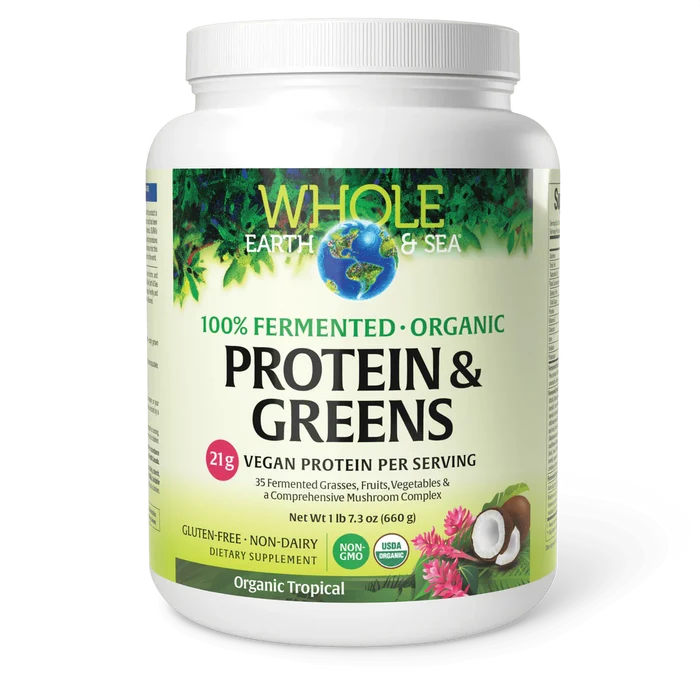 Whole Earth & Sea: Fermented Organic Protein & Greens