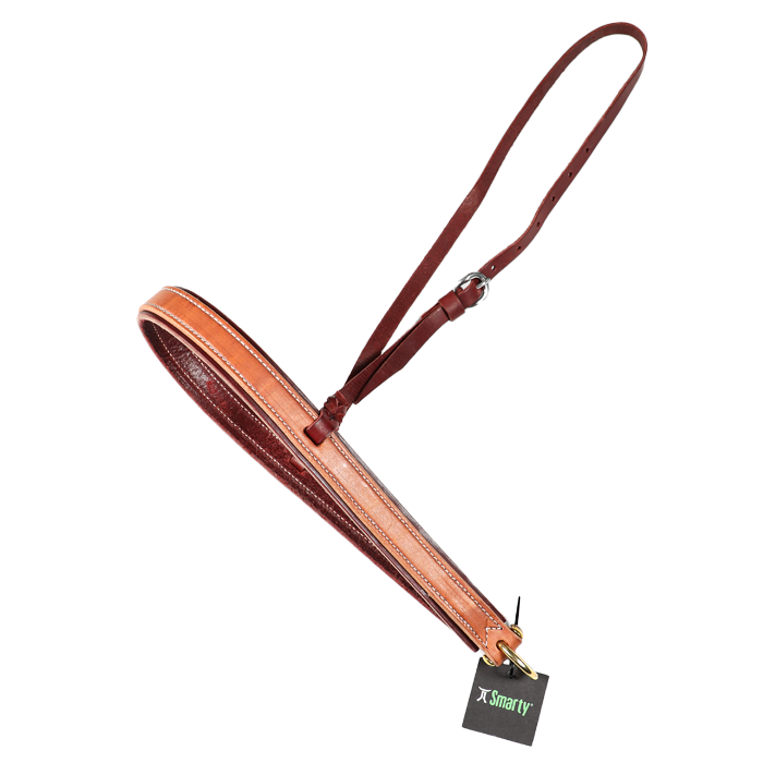 Wildfire Saddlery | 1-1/4" Noseband Latigo with Harness Overlay