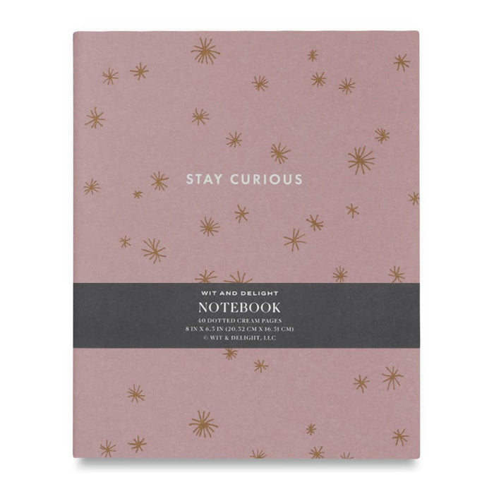 Wit & Delight - Notebook - Stay Curious