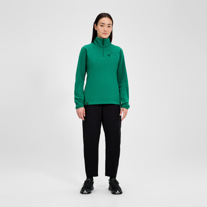 Women's Prism 2.0 Micro Half Zip Polartec Fleece - Green