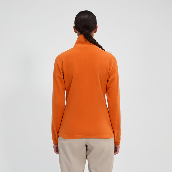 Women's Prism 2.0 Micro Half Zip Polartec Fleece - Orange