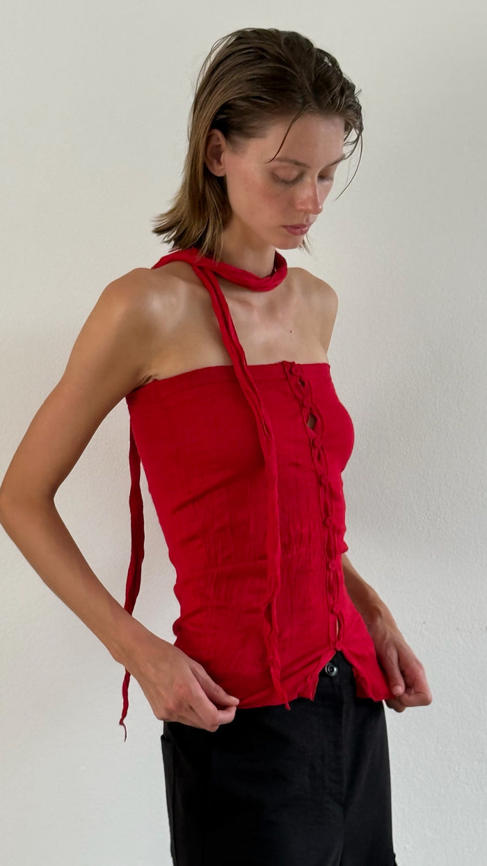 Wrinkle Top & Muffler Set
