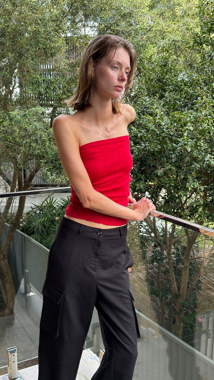 Wrinkle Top & Muffler Set
