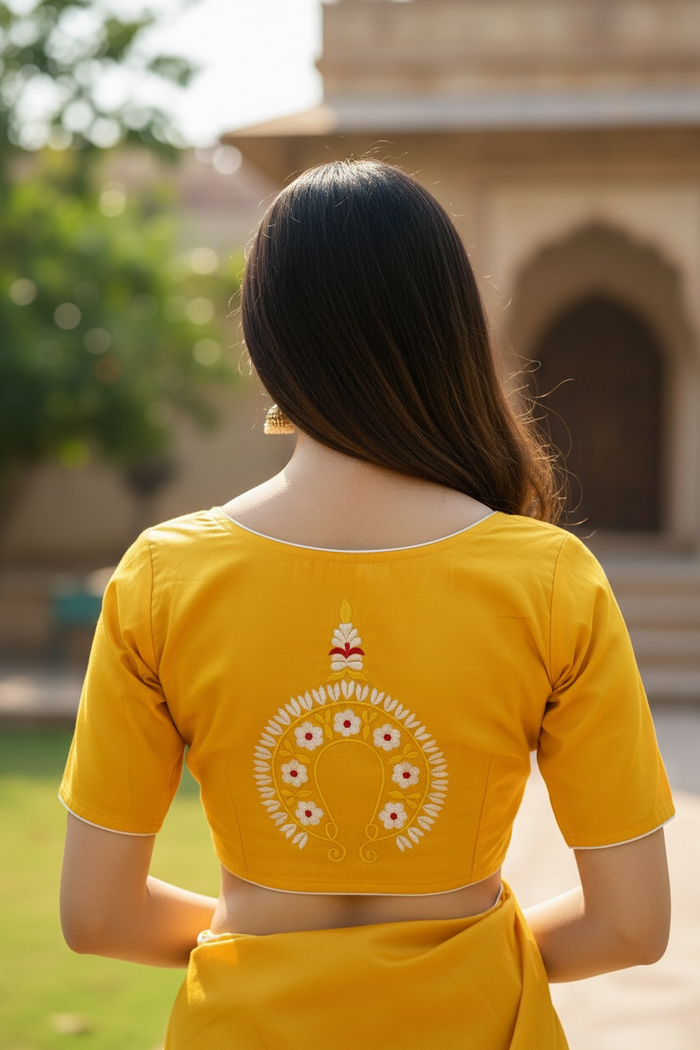 Yellow Blouse
