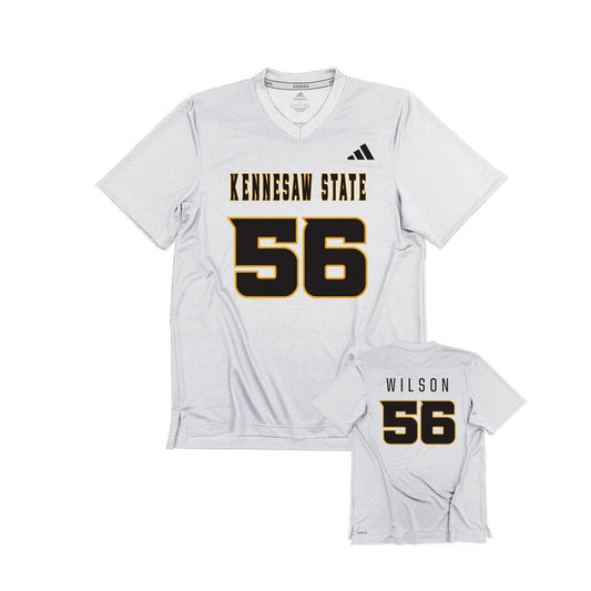 Zadean Wilson : adidas Replica Football Jersey - White