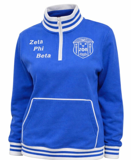 Zeta 1/4 Zip Sweatshirt