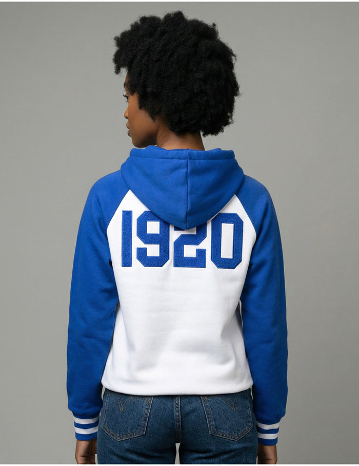 Zeta Two-Tone Pullover Hoodie